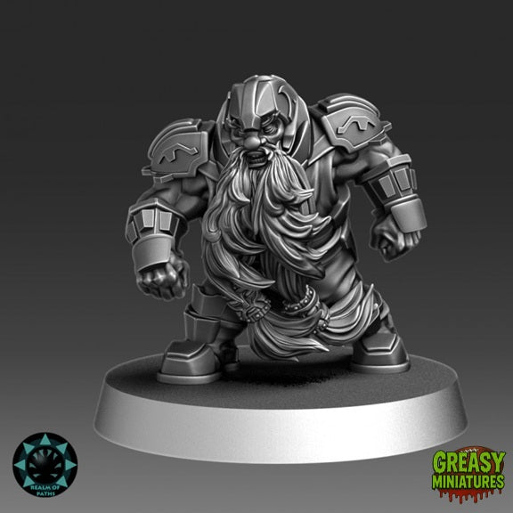 Dwarf Ironbolts Tabletop Wargaming Team - Realm of Paths - + Support Staff