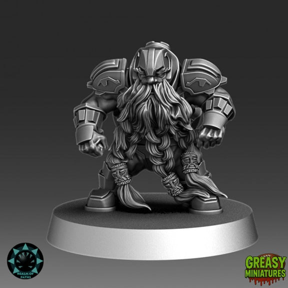 Dwarf Ironbolts Tabletop Wargaming Team - Realm of Paths - + Support Staff