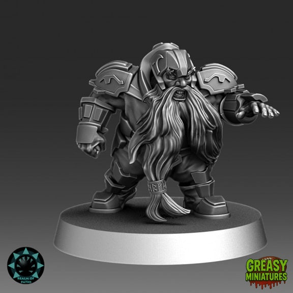Dwarf Ironbolts Tabletop Wargaming Team - Realm of Paths - + Support Staff