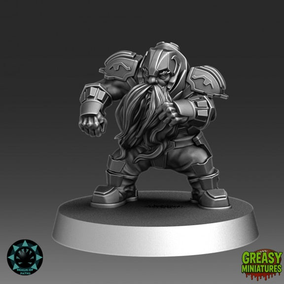 Dwarf Ironbolts Tabletop Wargaming Team - Realm of Paths - + Support Staff