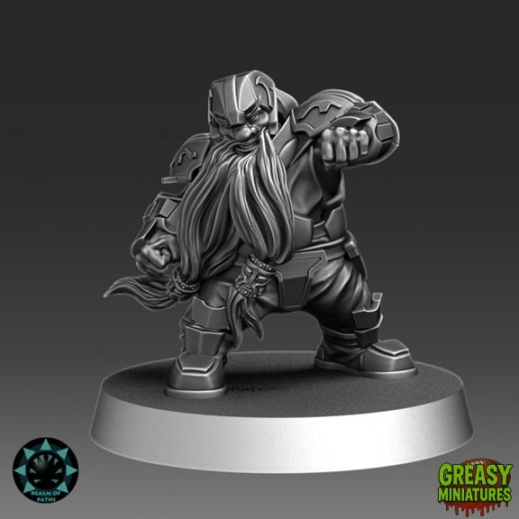 Dwarf Ironbolts Tabletop Wargaming Team - Realm of Paths - + Support Staff
