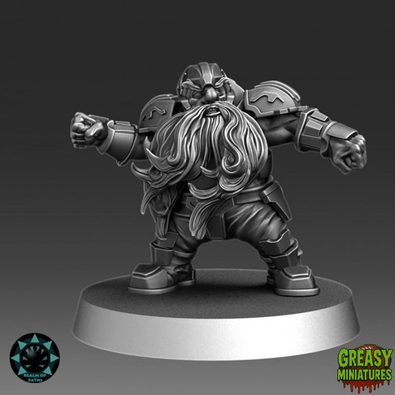 Dwarf Ironbolts Tabletop Wargaming Team - Realm of Paths - + Support Staff