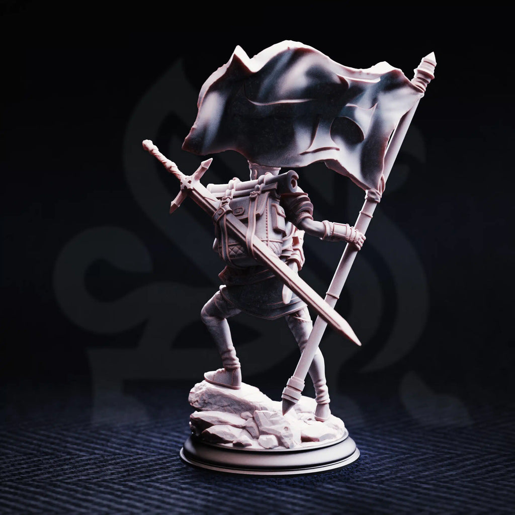 Lionel Donmeir – Squire of Justice - Medium Tabletop Miniature By DM Stash