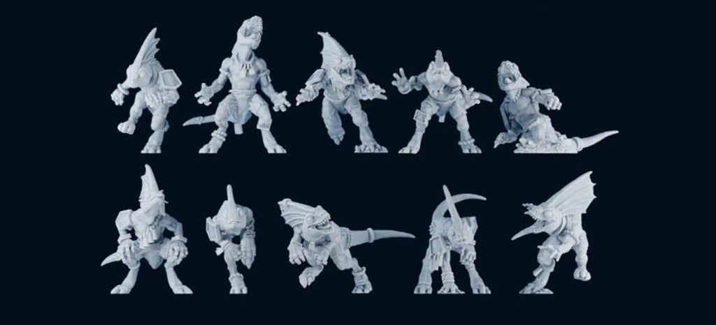 Lizardmen - Brutefun Miniatures - Fantasy Football Team