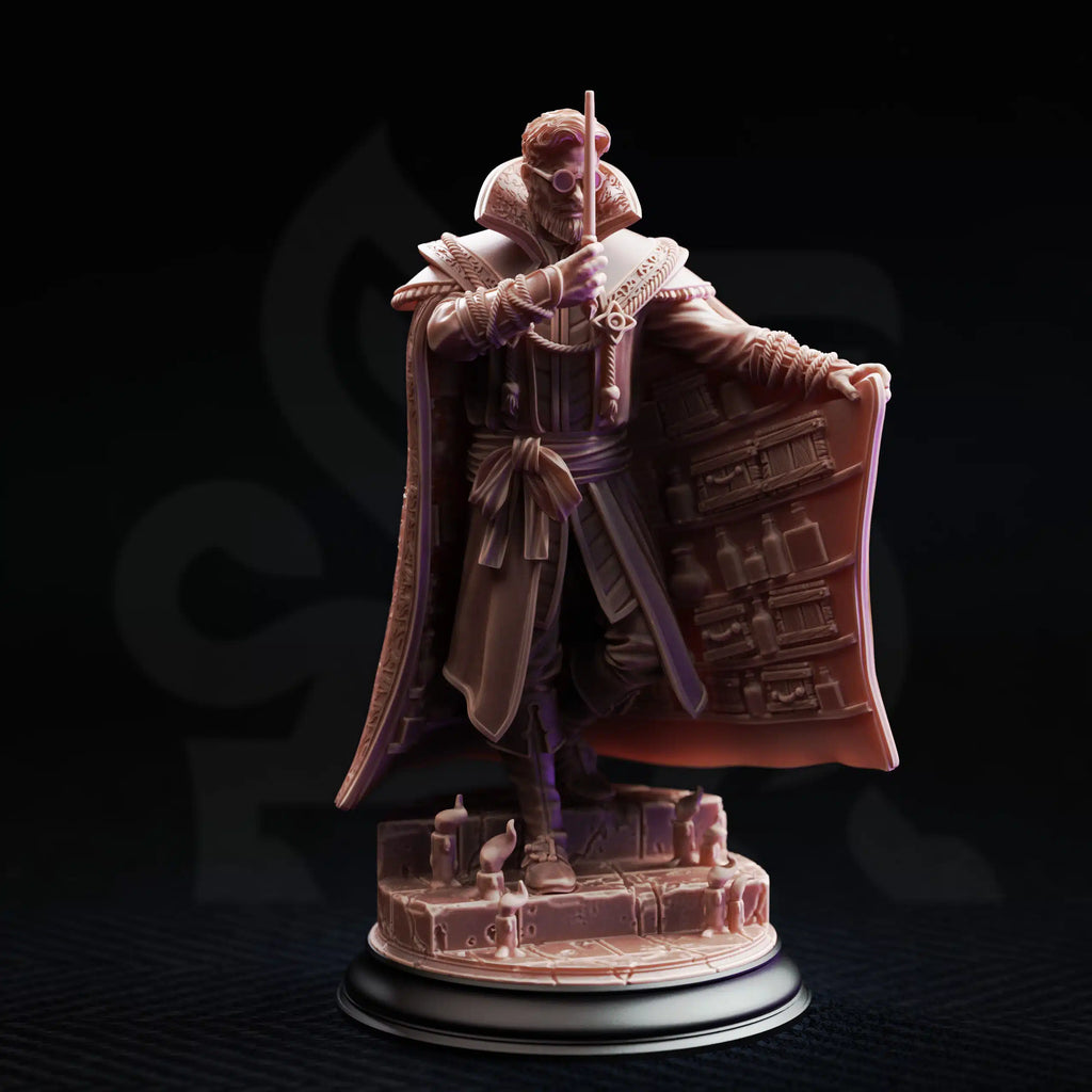 Luther Fleck – Professor of Alchemy - Medium Tabletop Miniature By DM Stash