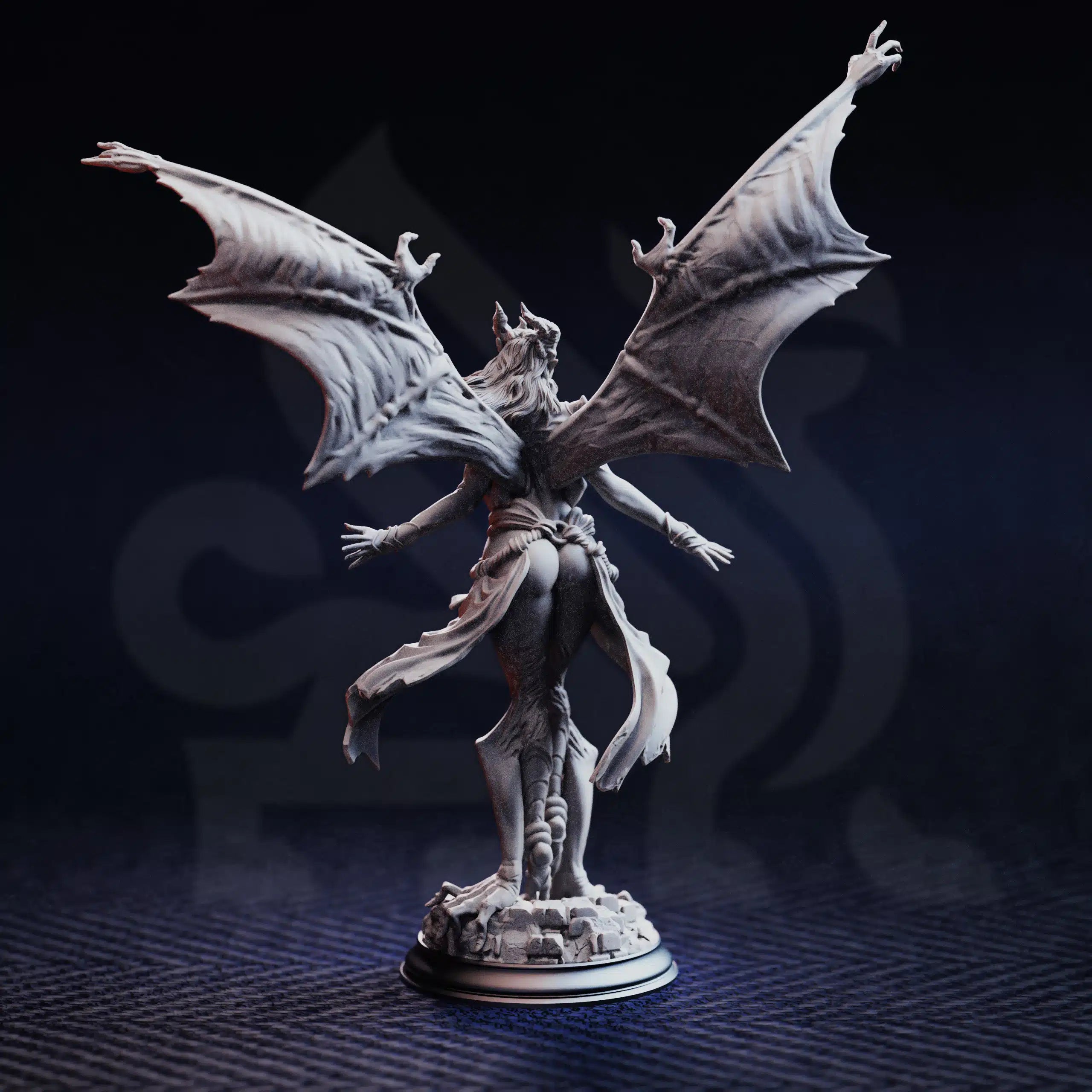 Luxuria of the Second – Devil of Lust & Hatred - Medium Tabletop Miniature By DM Stash