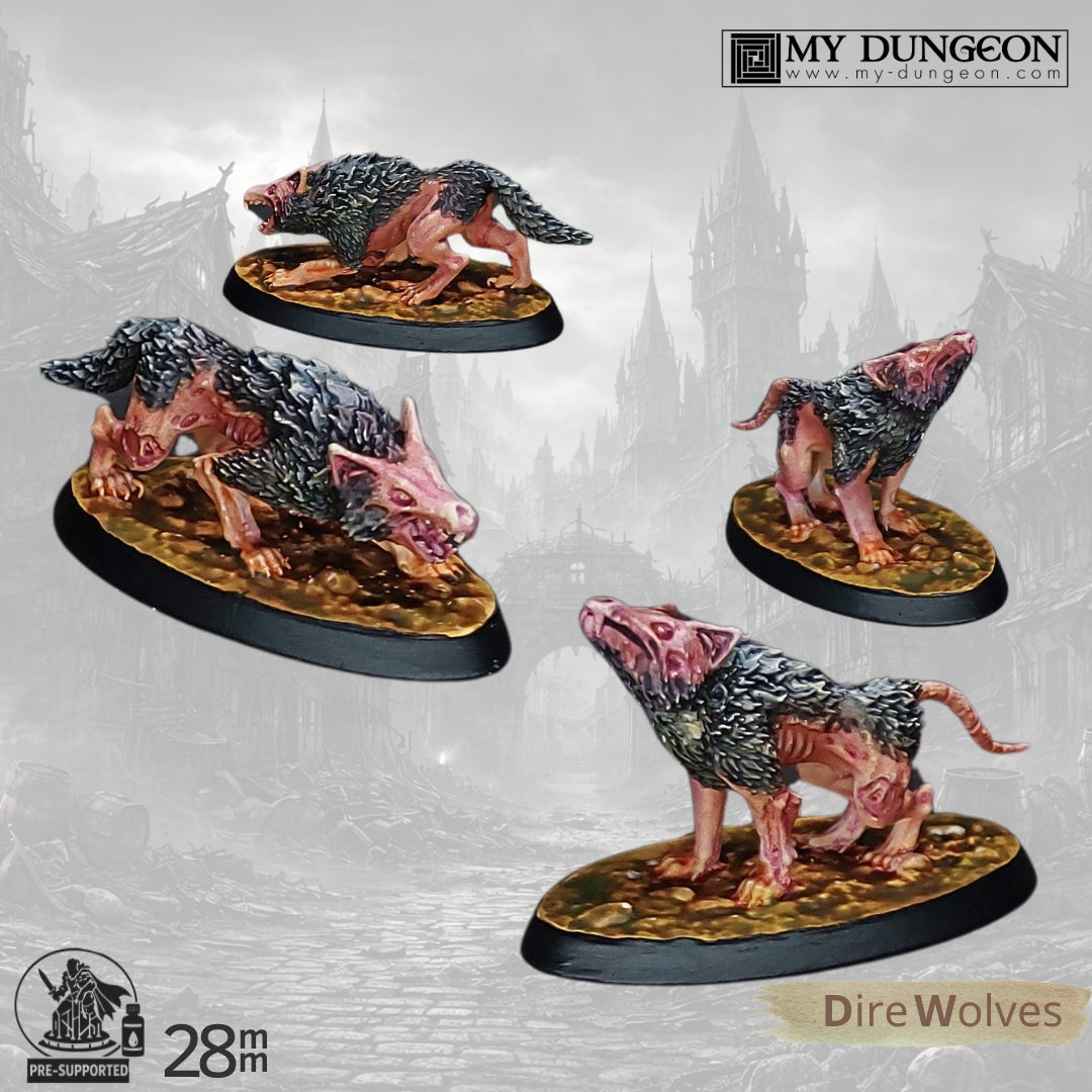 Dire Wolves – Feral Beasts - My Dungeon