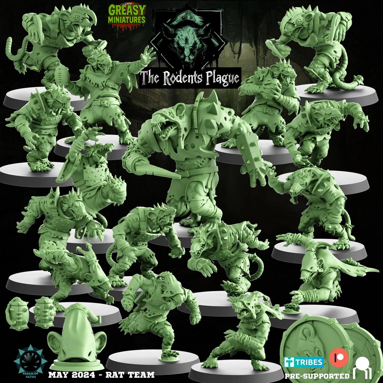 Ratmen - The Rogues Plague - Fantasy Football Team - Realm of Paths