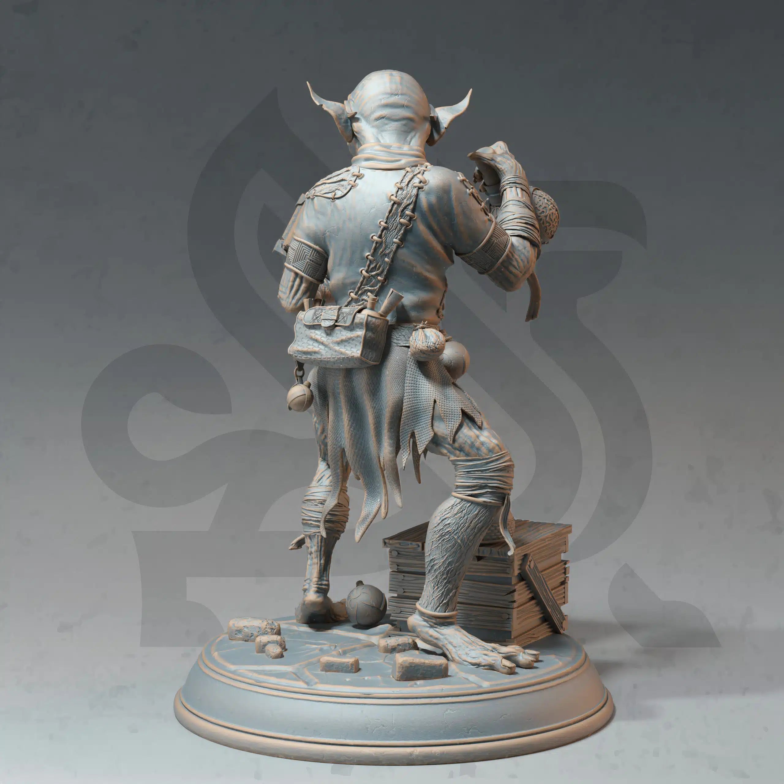 Mana Goblins - Three Medium Tabletop Miniatures By DM Stash