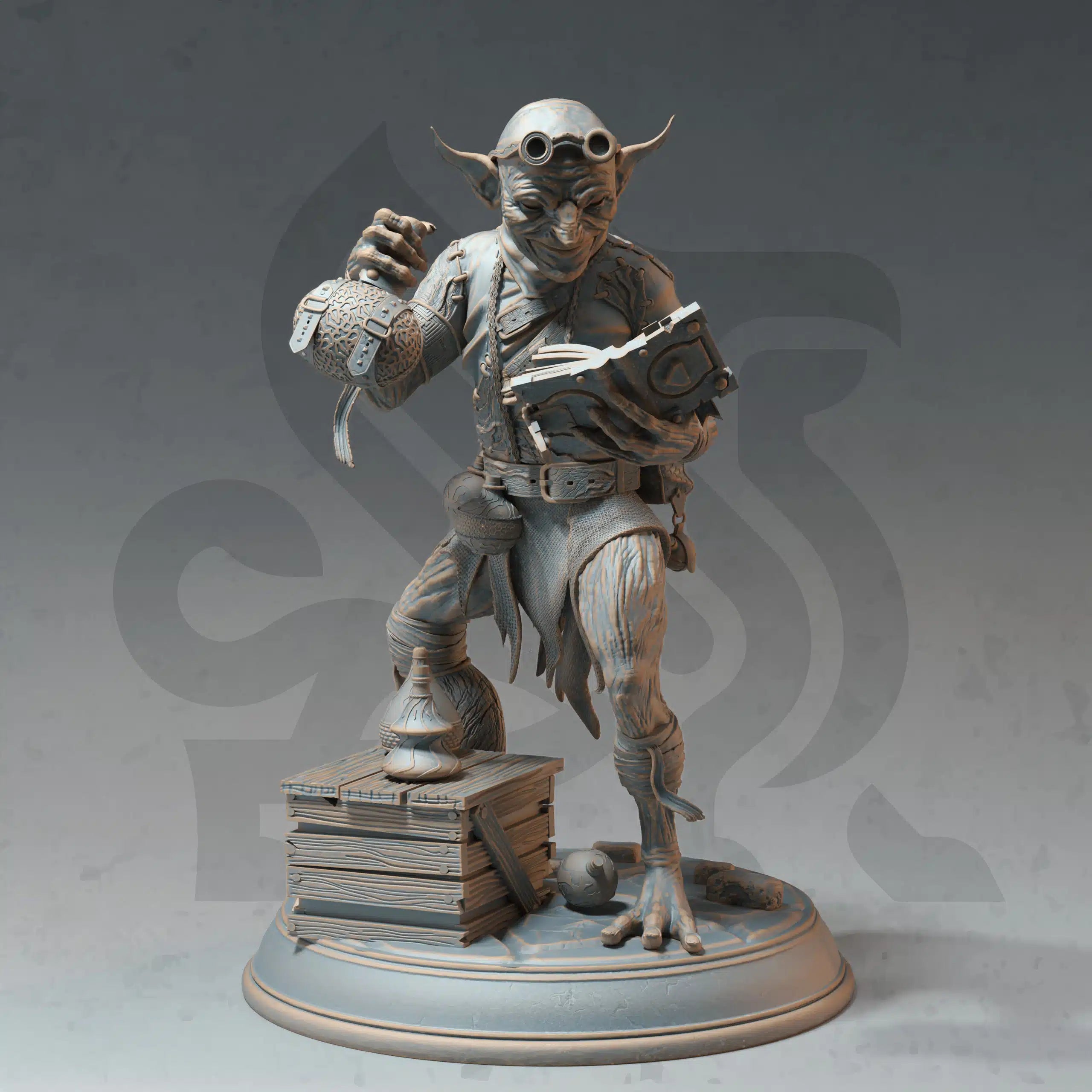 Mana Goblins - Three Medium Tabletop Miniatures By DM Stash