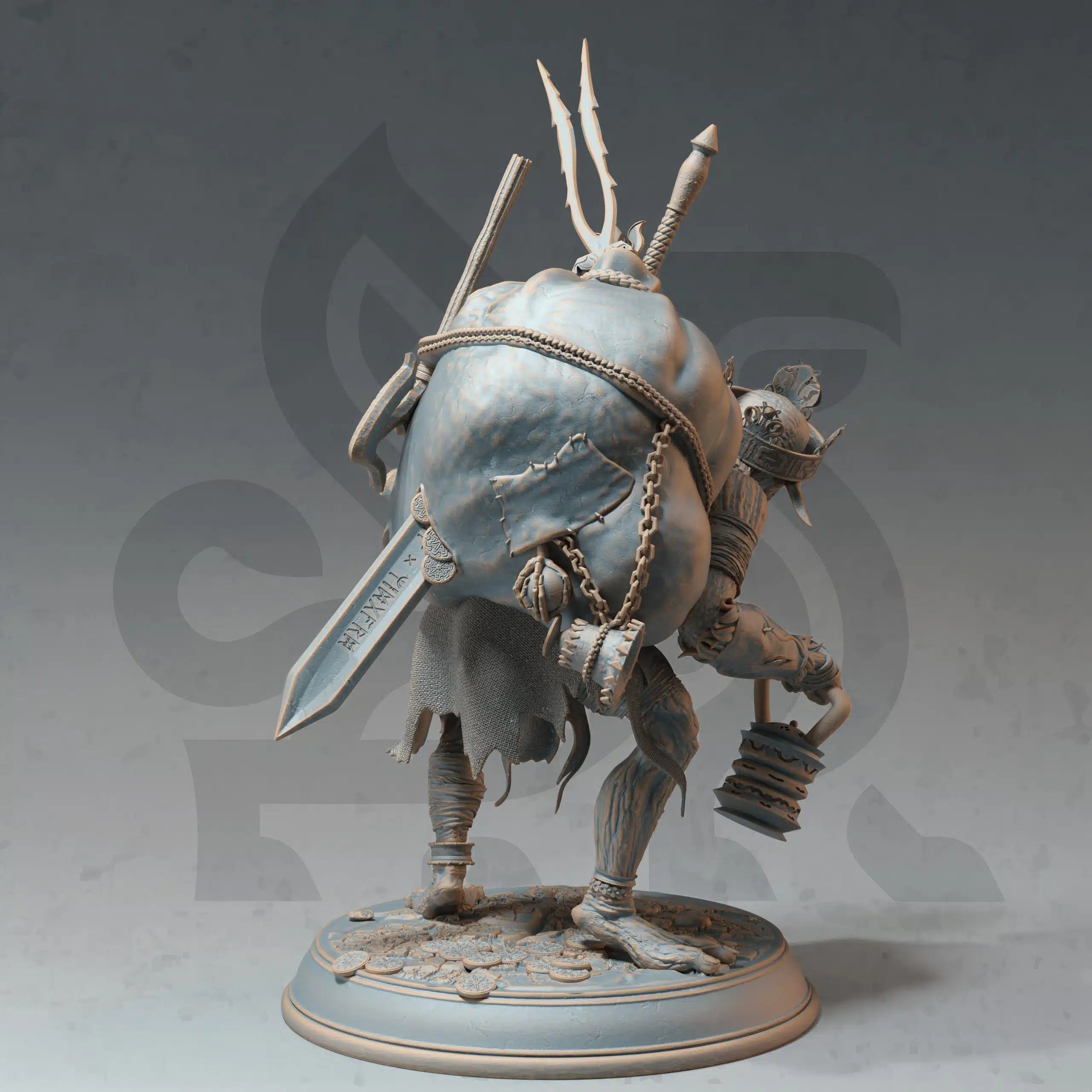 Mana Goblins - Three Medium Tabletop Miniatures By DM Stash