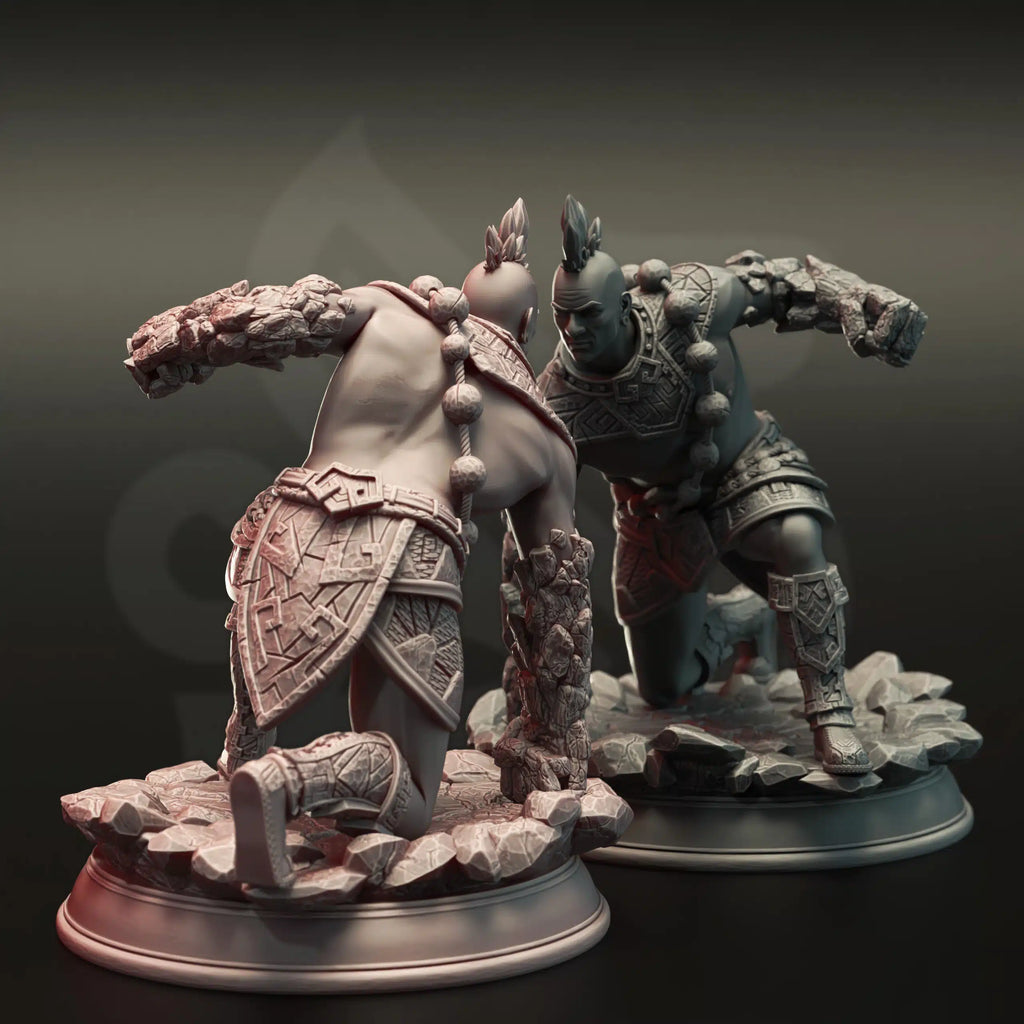 Markus Craghand – Earth Elemi Crusher - Medium Tabletop Miniature By DM Stash