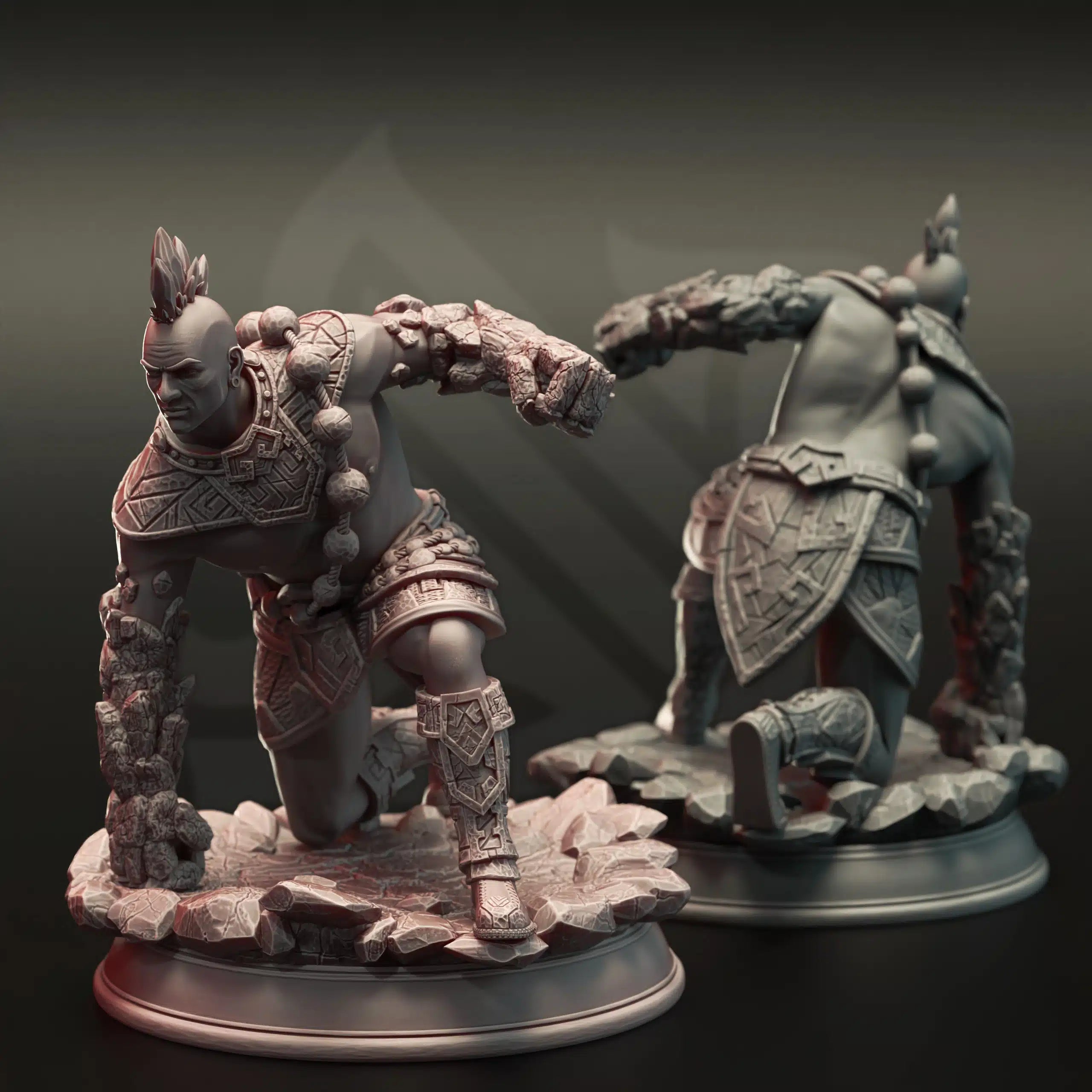 Markus Craghand – Earth Elemi Crusher - Medium Tabletop Miniature By DM Stash
