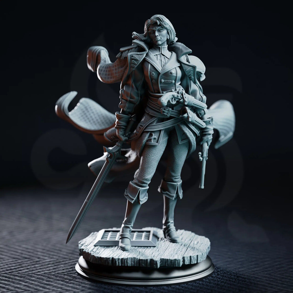 Mary-Belle Curtis – Marine Inquisitor - Medium Tabletop Miniature By DM Stash