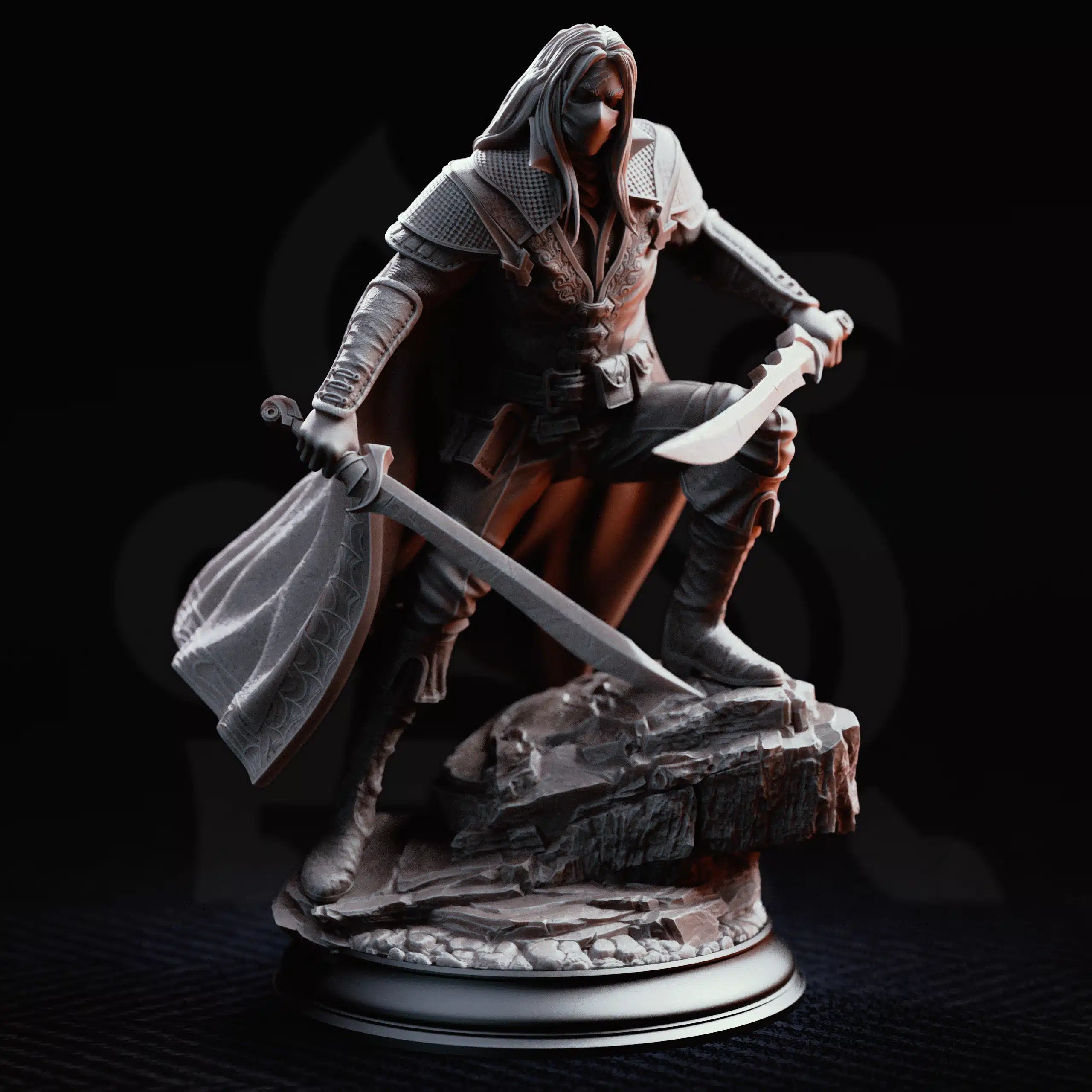 Mayor Severin Linhardt – Retired Hexhunter - Medium Tabletop Miniature By DM Stash
