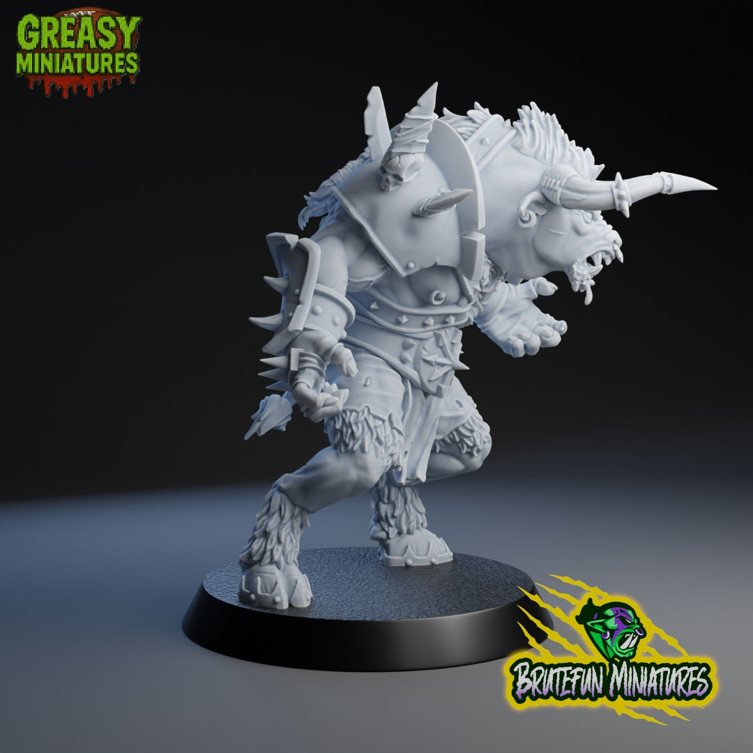 Blackfoot The Minotaur - Fantasy Football - Famous Player - Brutefun Miniatures