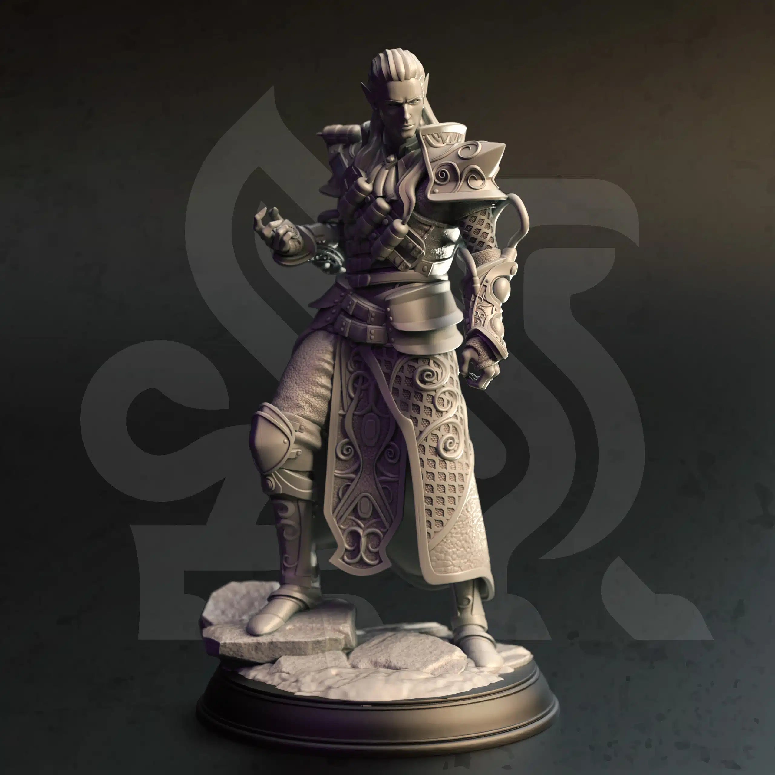 Netros of House Verani – Arcane Artificer - Medium Tabletop Miniature By DM Stash