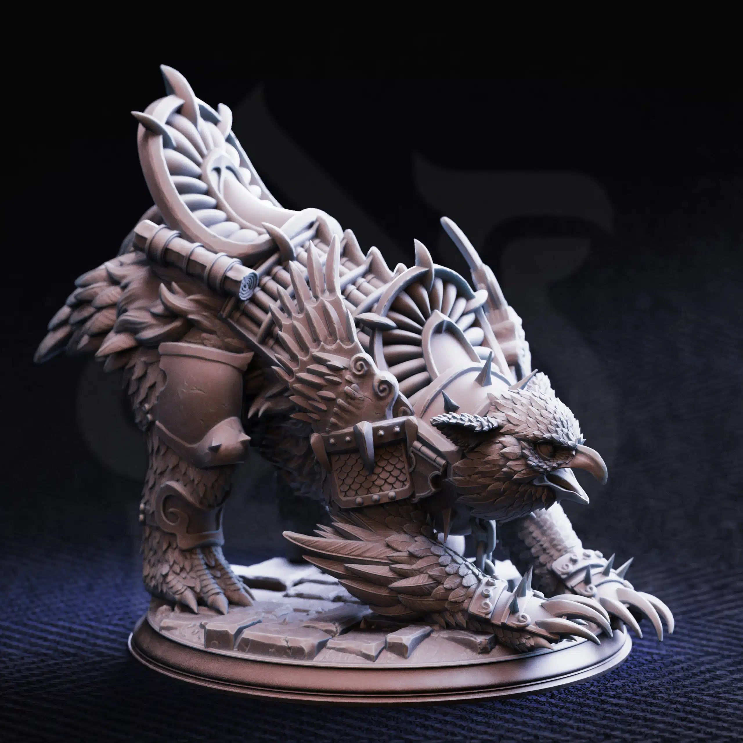 Old Betty – War Owlbear - Large Tabletop Miniature By DM Stash