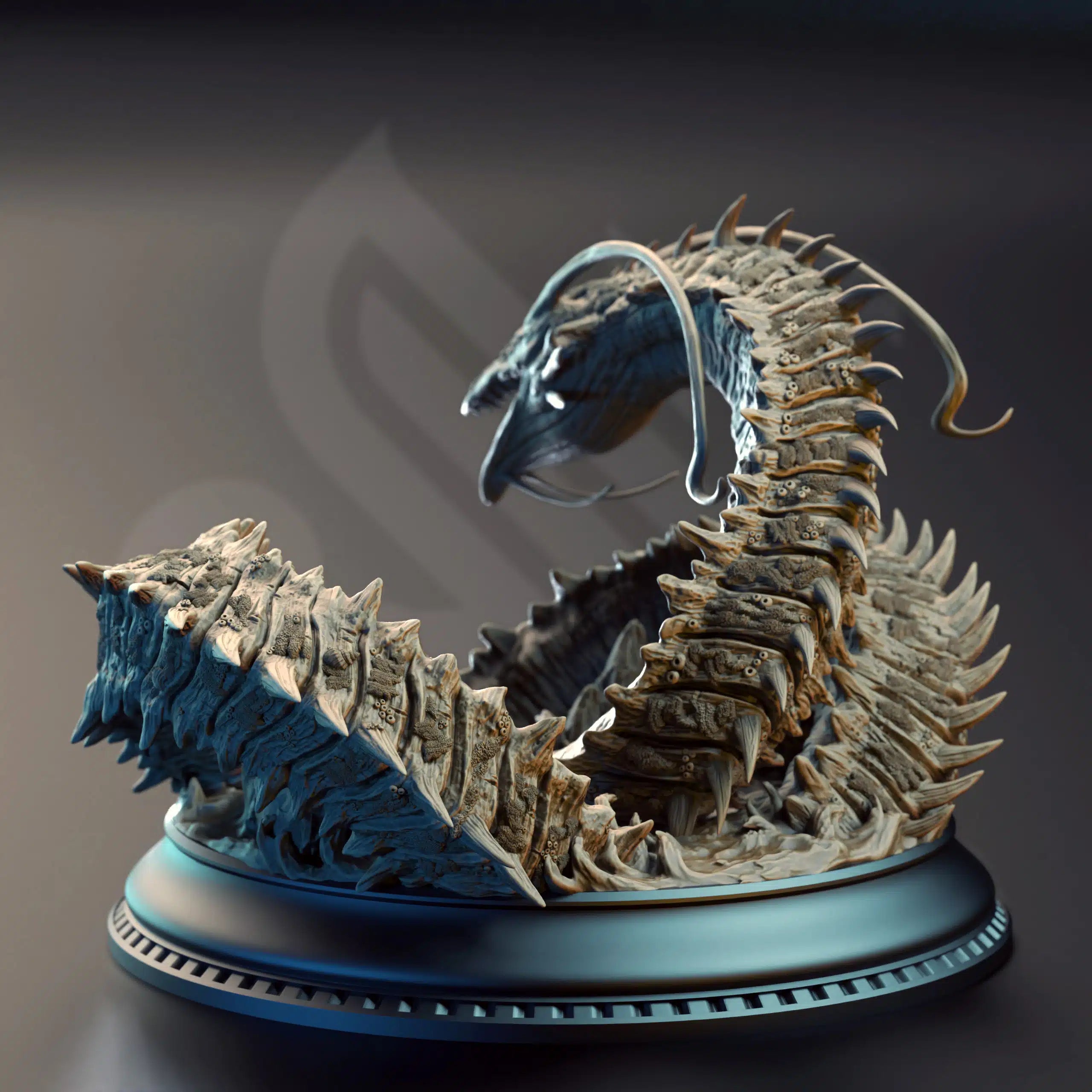 Old Mawgrin – Ancient Leviathan of the Deep - Gargantuan Miniature By Dm Stash