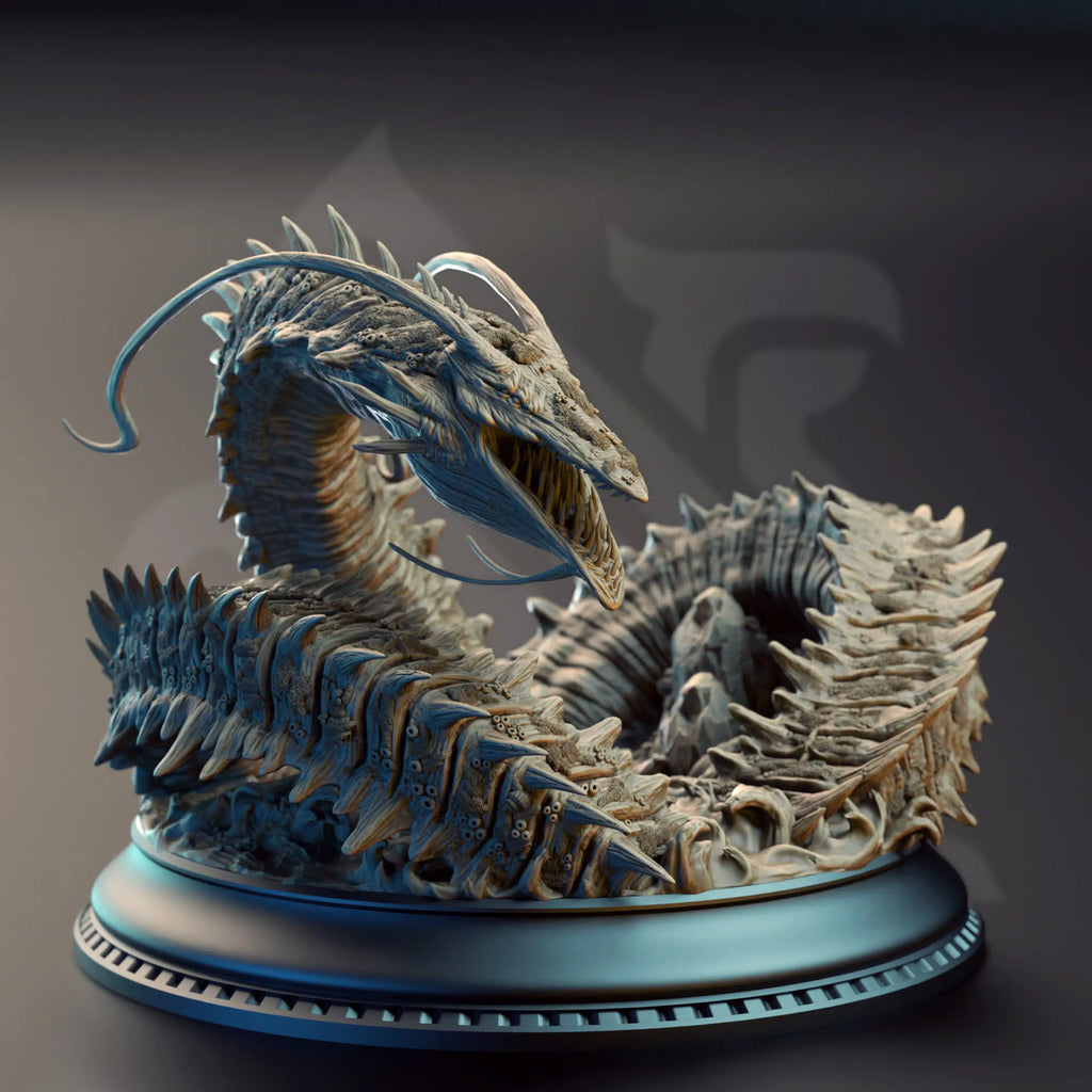 Old Mawgrin – Ancient Leviathan of the Deep - Gargantuan Miniature By Dm Stash
