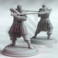 Oni Onslaughters - Three Large Tabletop Miniatures By DM Stash