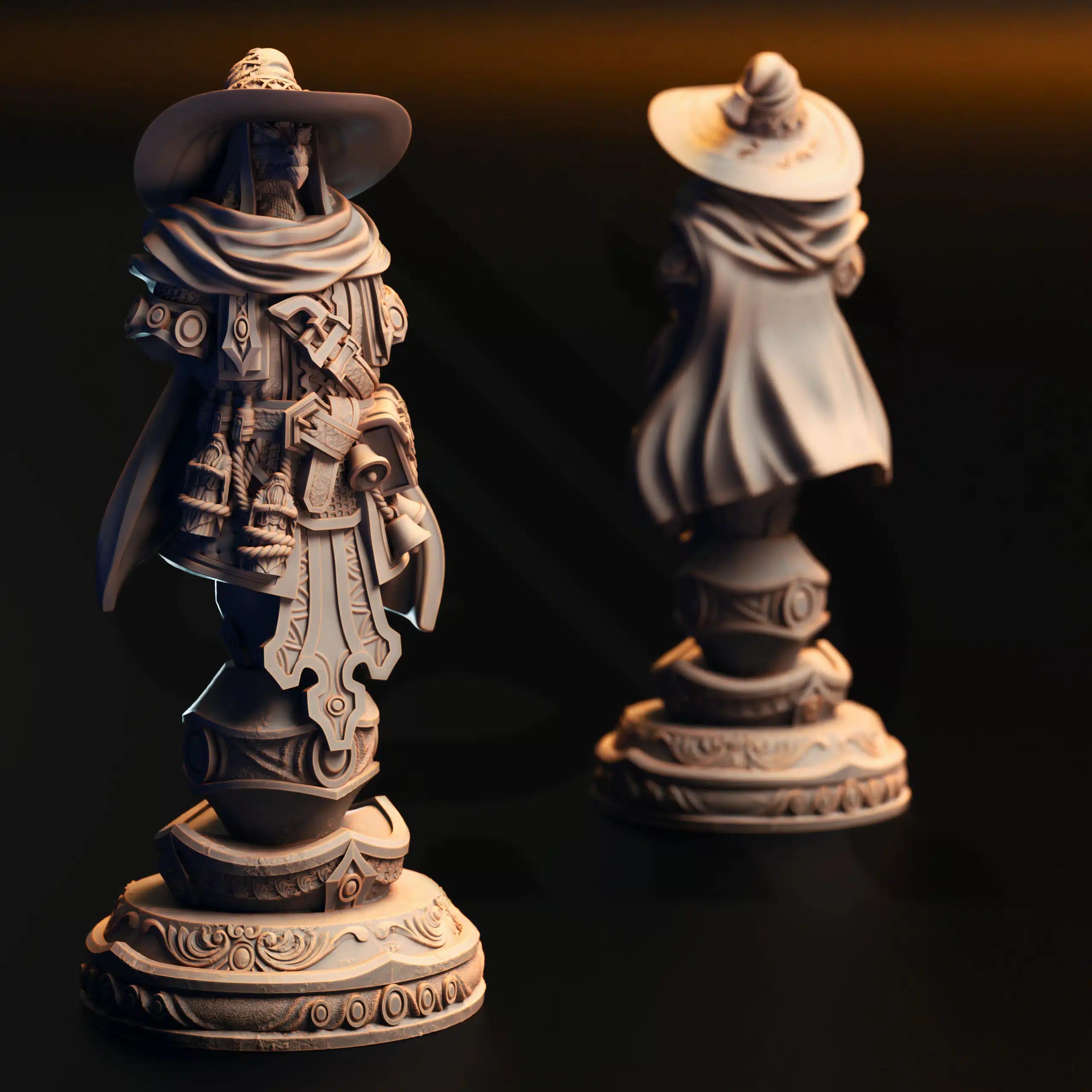 Ozmandi Starborn – Silver Dragonkin Sorcerer (Bust) - By DM Stash