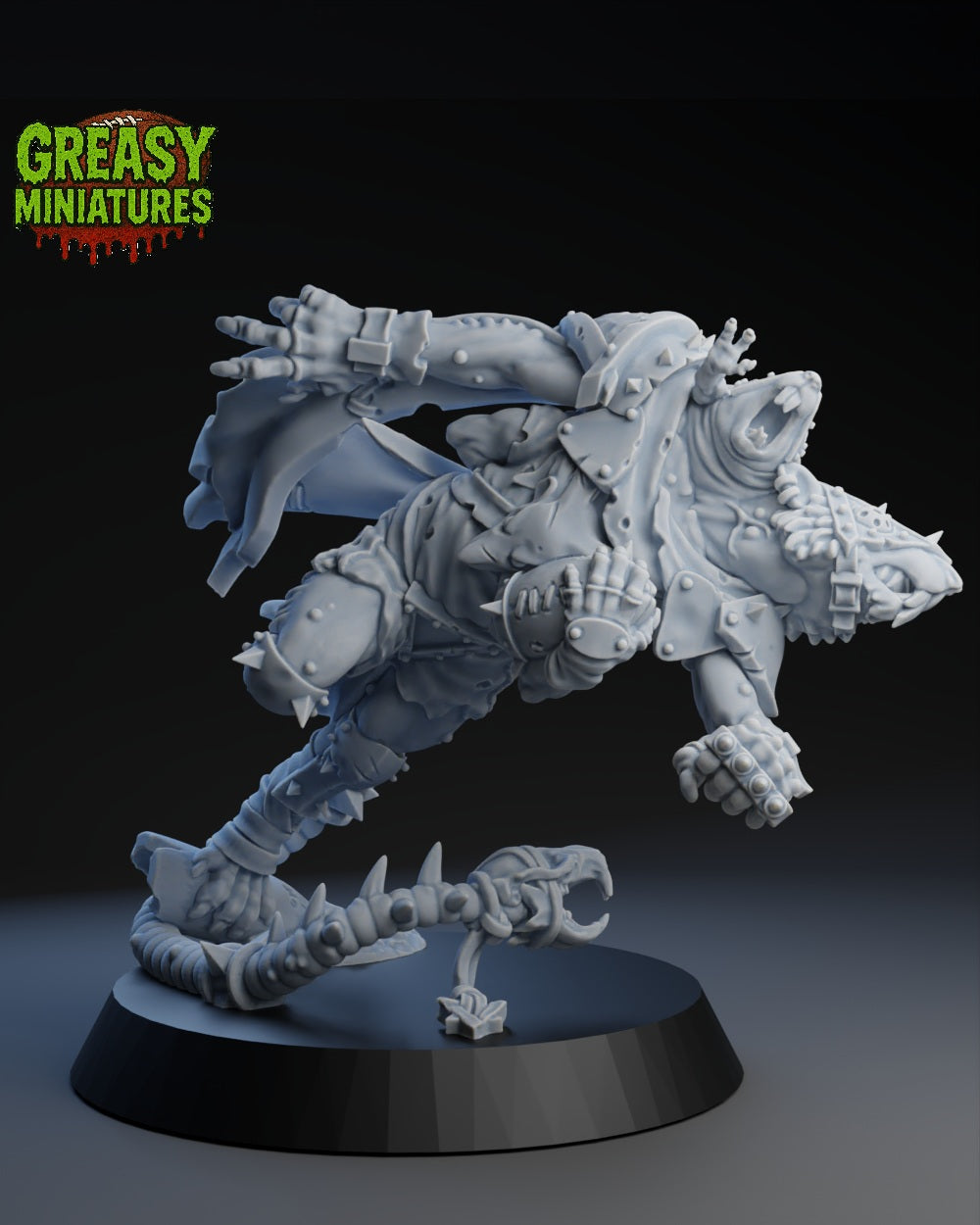 RattusCyborginous - Rat Men Team- Steampunk - Fantasy Football - Brutefun Miniatures