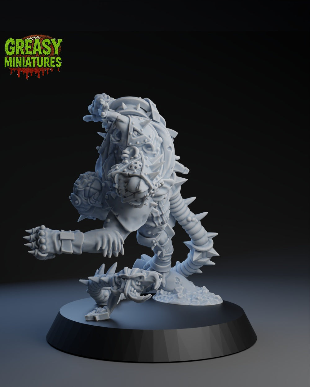 RattusCyborginous - Rat Men Team- Steampunk - Fantasy Football - Brutefun Miniatures