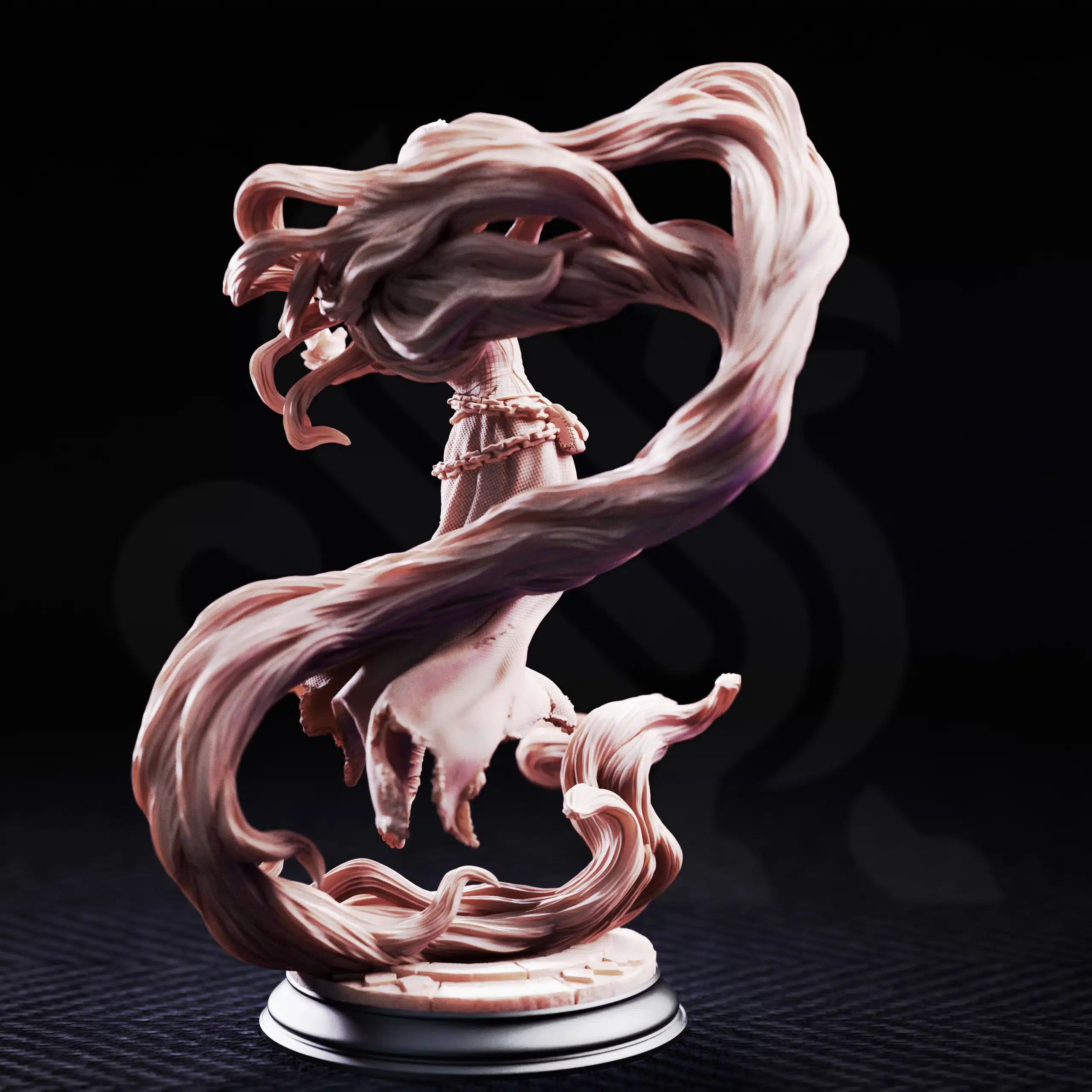 Rapunzel the Mad – Broken Princess - Medium Tabletop Miniature By DM Stash