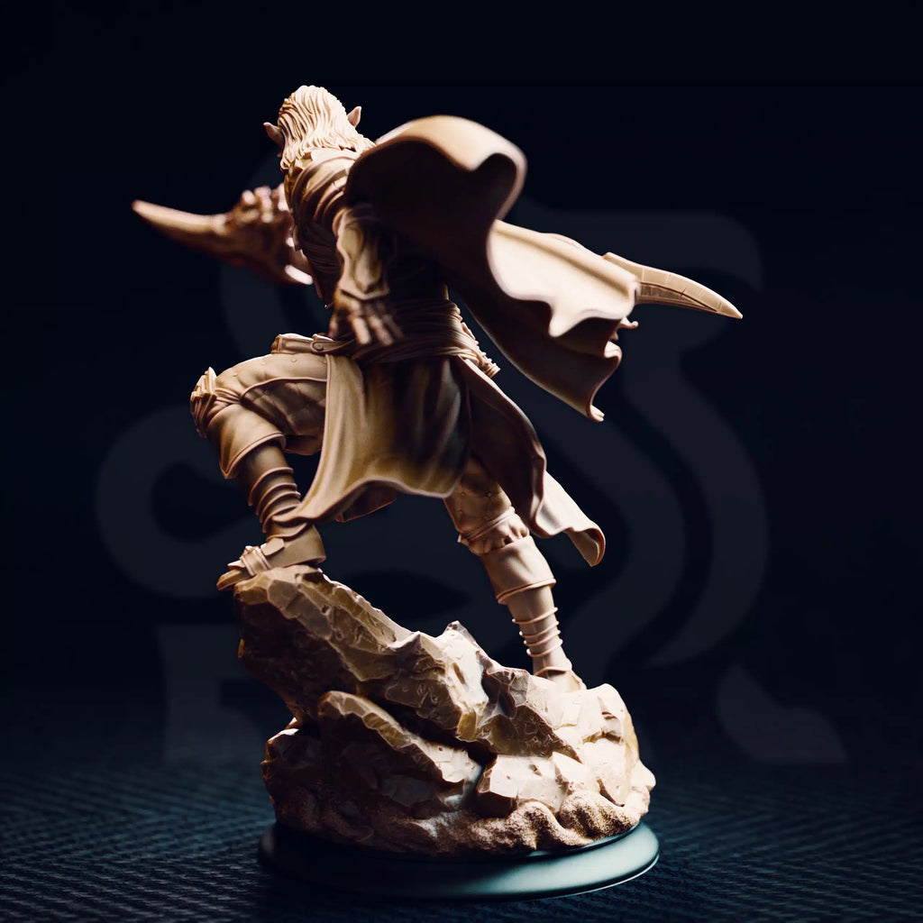 Reyvith the Valiant – Valadhar Veteran - Medium Tabletop Miniature By DM Stash