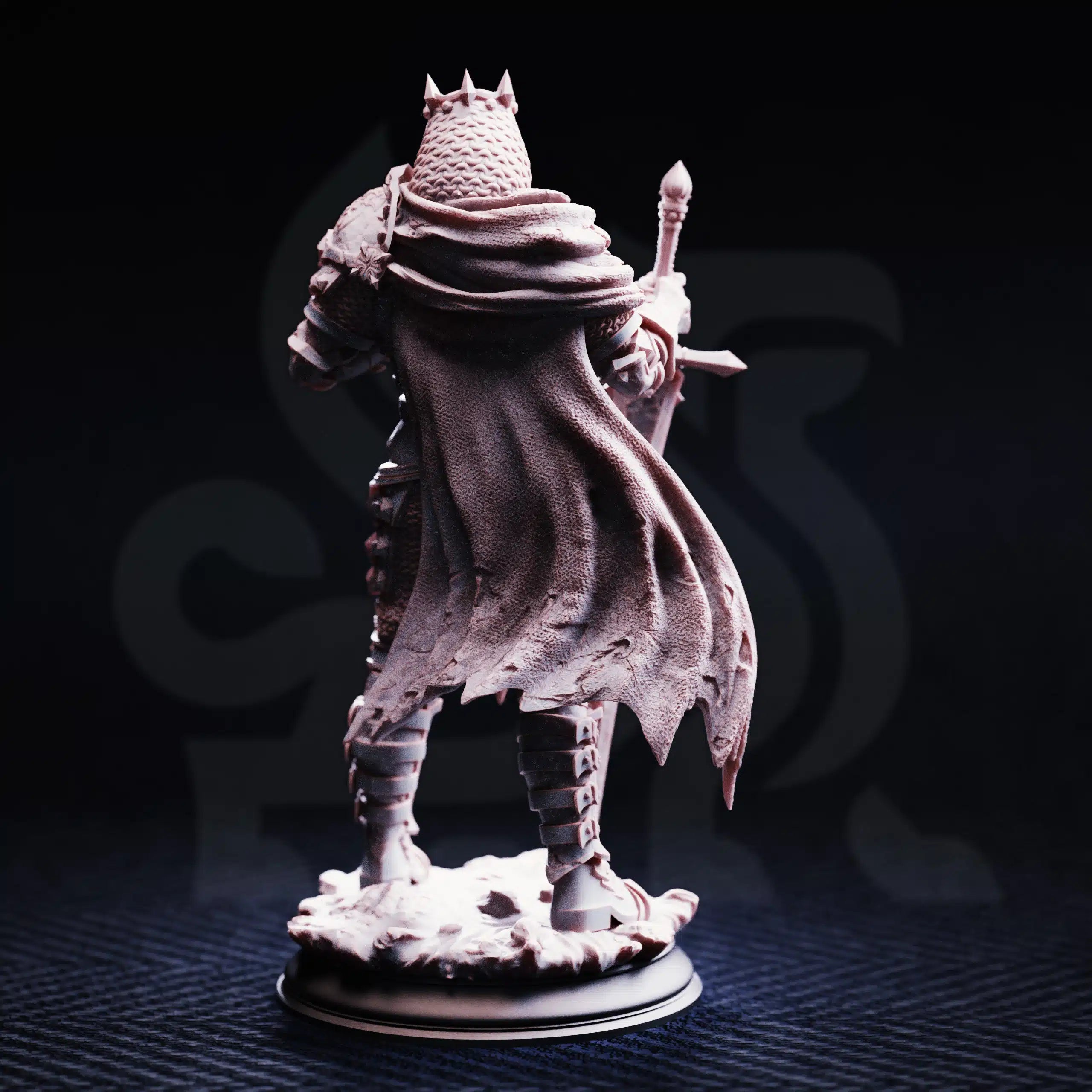 Ridan the Everlasting – Ancient Colossal King - Medium Tabletop Miniature By DM Stash