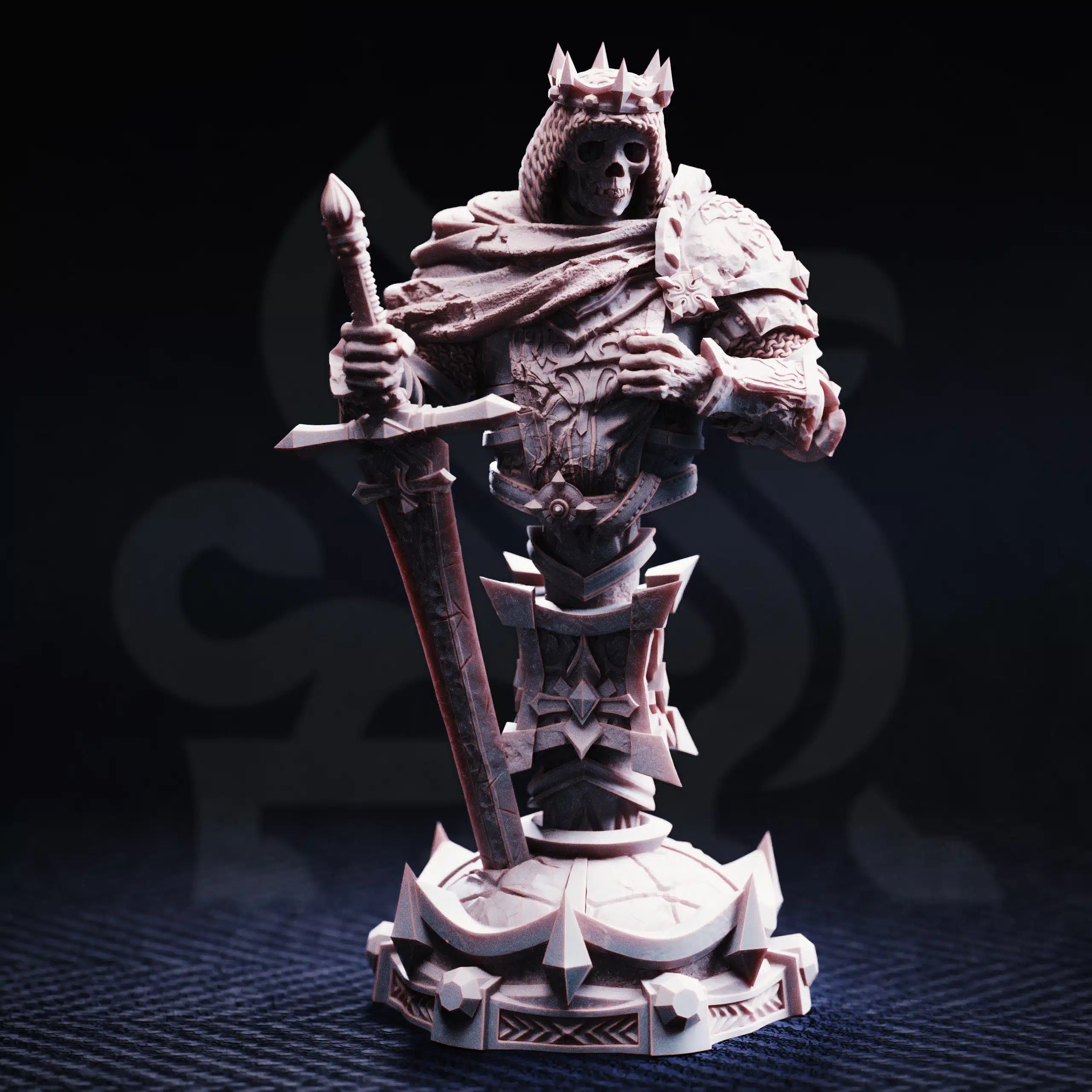 Ridan the Everlasting – Ancient Colossal King (Bust) - By DM Stash
