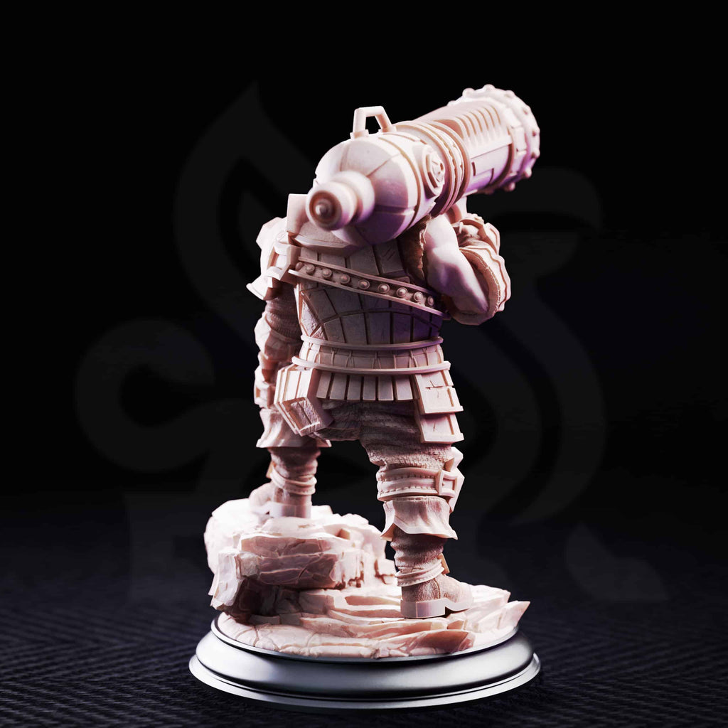 Rook – Dwarven Cannoneer - Medium Tabletop Miniature By DM Stash