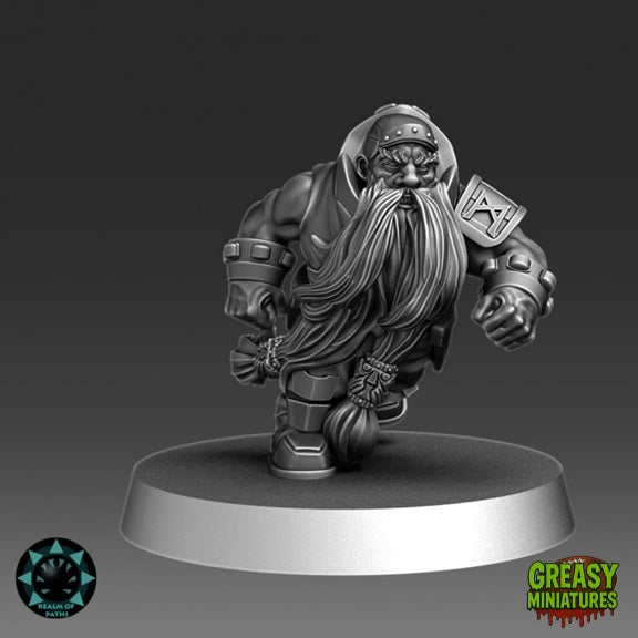 Dwarf Ironbolts Tabletop Wargaming Team - Realm of Paths - + Support Staff