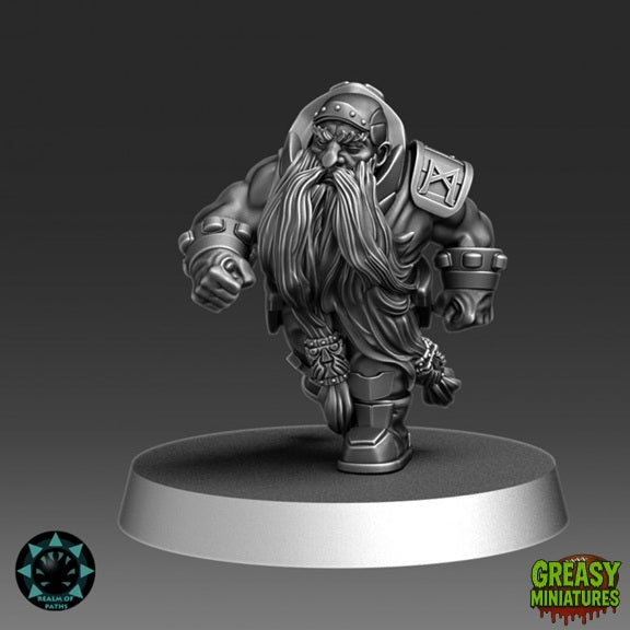 Dwarf Ironbolts Tabletop Wargaming Team - Realm of Paths - + Support Staff