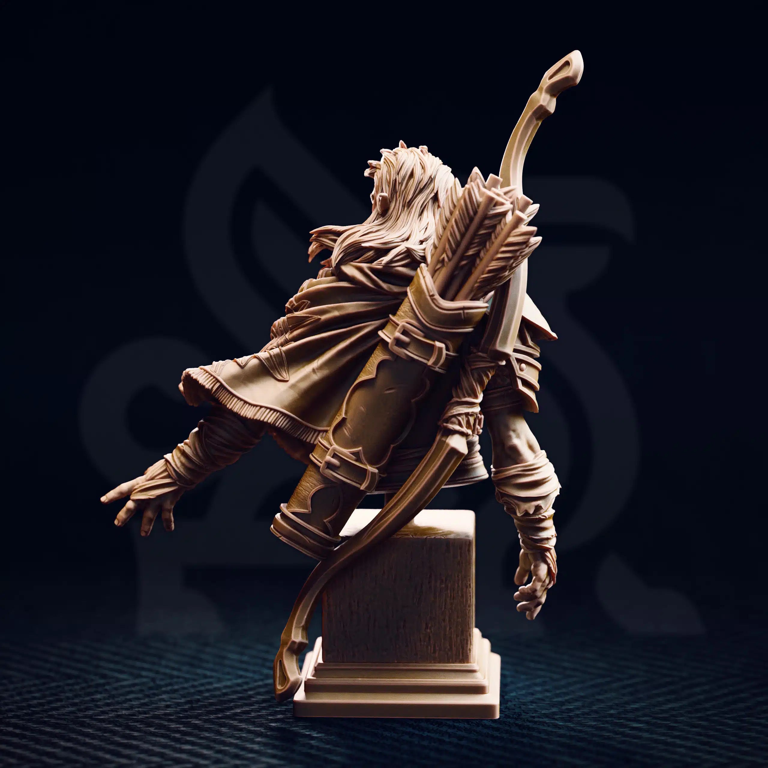 Sactarin – Sun Elf Tracker (Bust) - By DM Stash