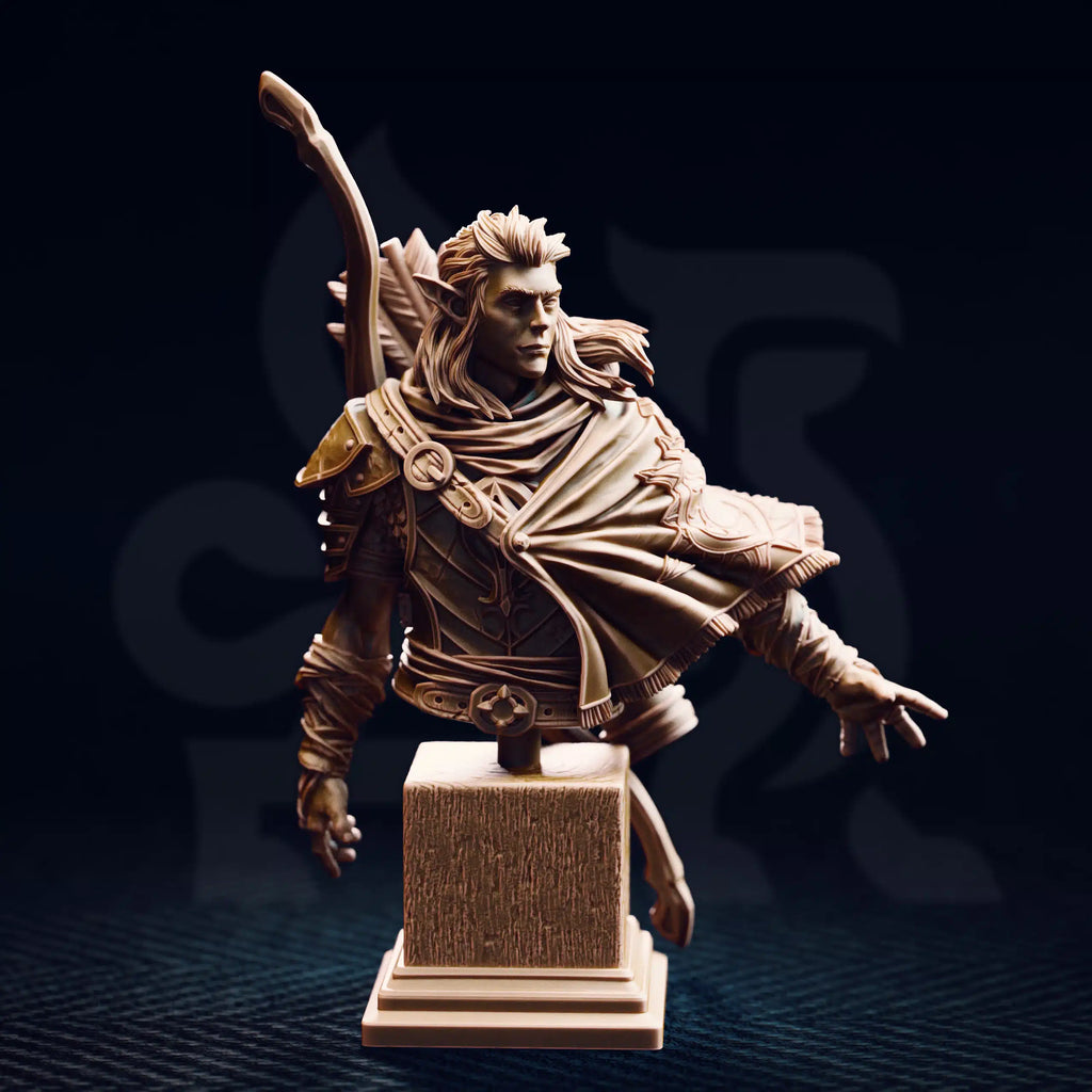 Sactarin – Sun Elf Tracker (Bust) - By DM Stash