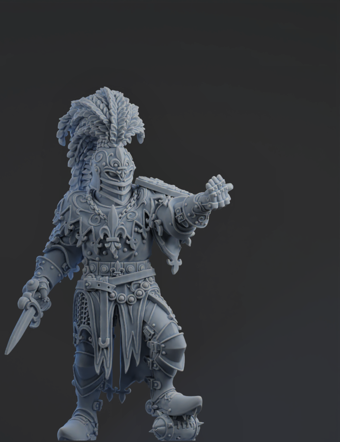 Chivalric Knights - Brutefun Miniatures - Fantasy Football Team - Wargaming