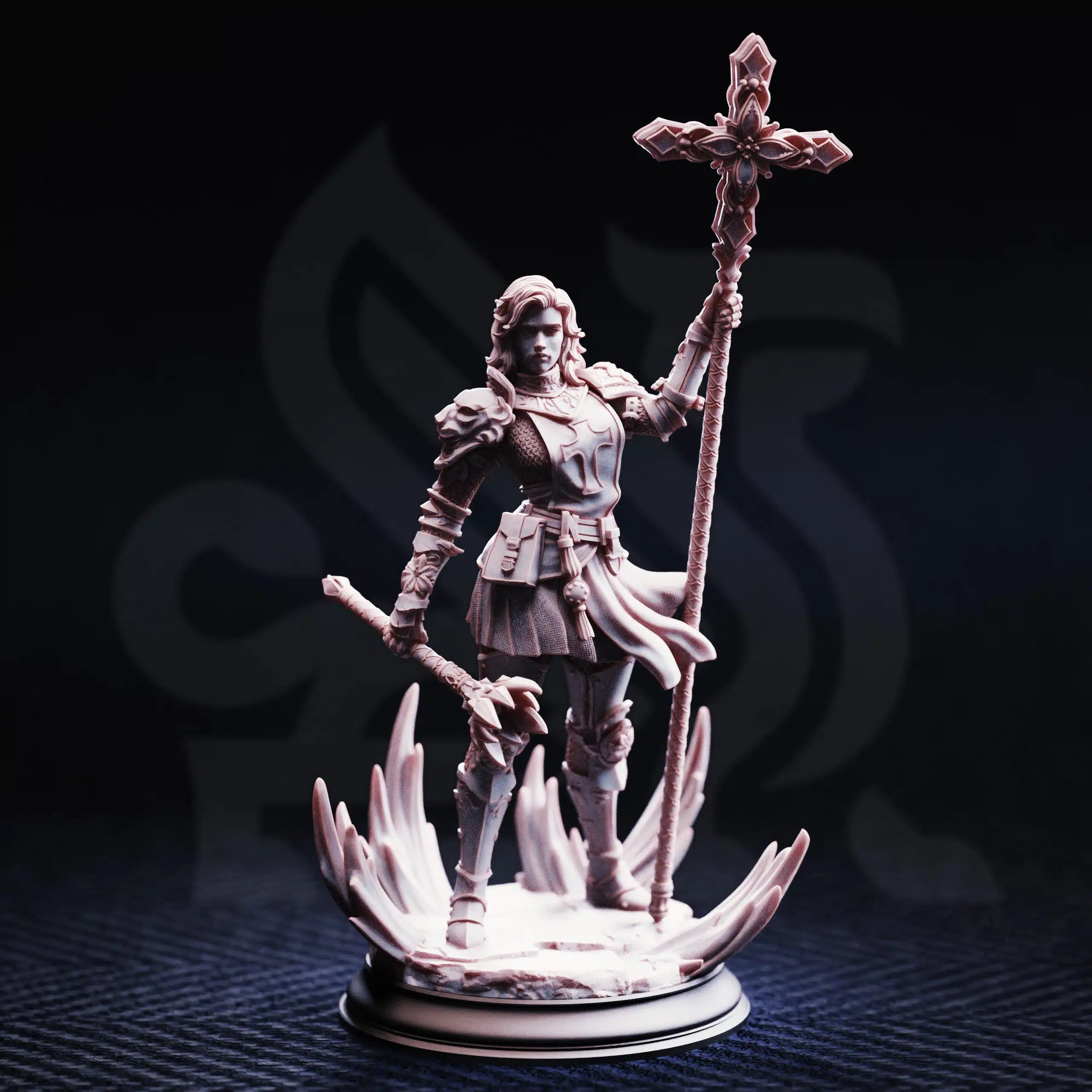 Sara Rosewood – Cleric of Cedhelieth - Medium Tabletop Miniature By DM Stash