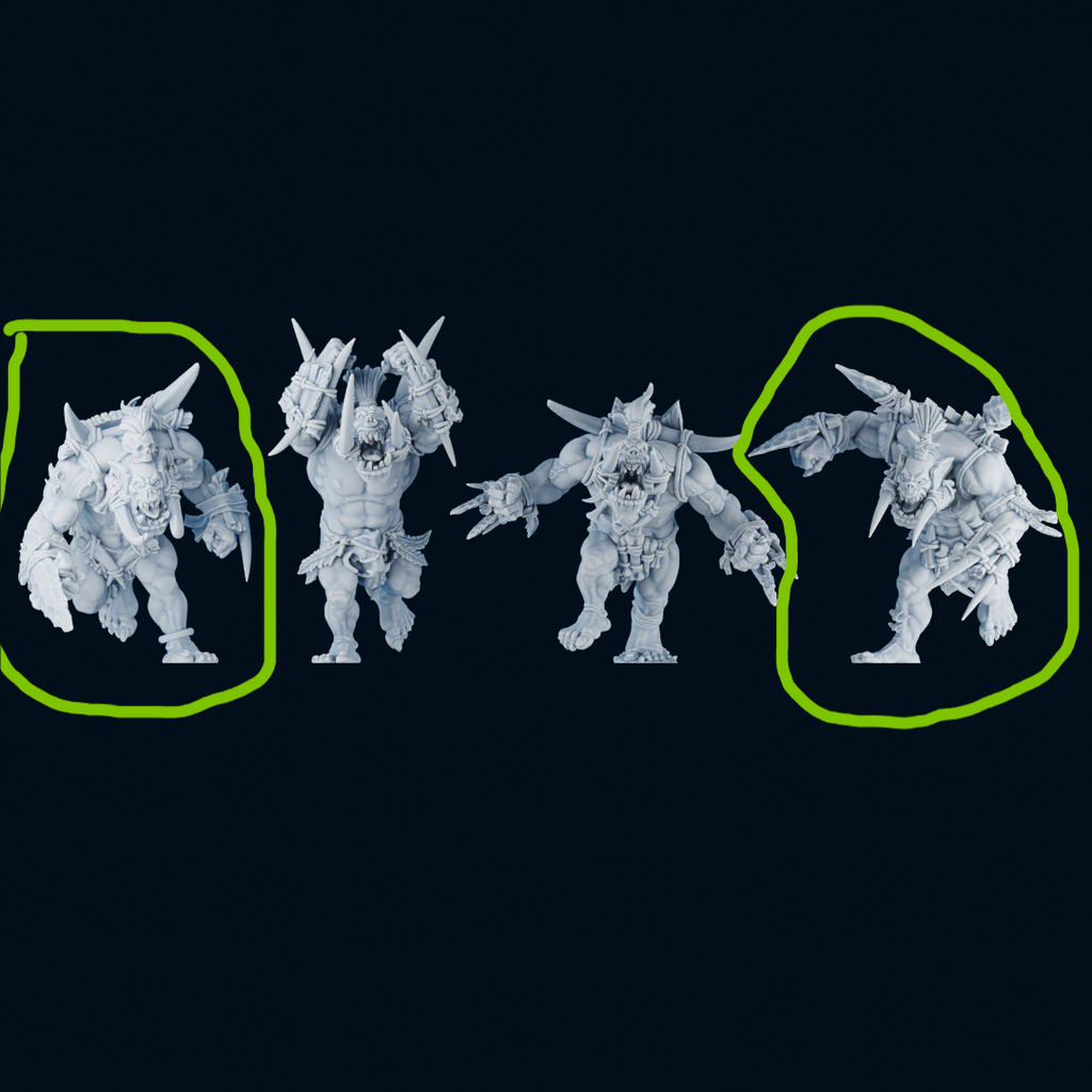 Savage Orc - Brutefun Miniatures - Fantasy Football Team