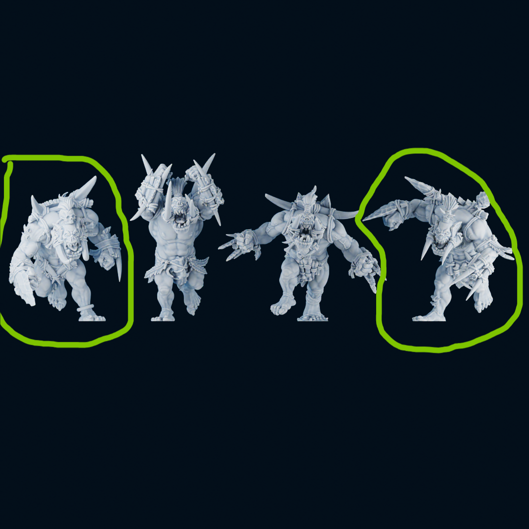 Savage Orc - Brutefun Miniatures - Fantasy Football Team