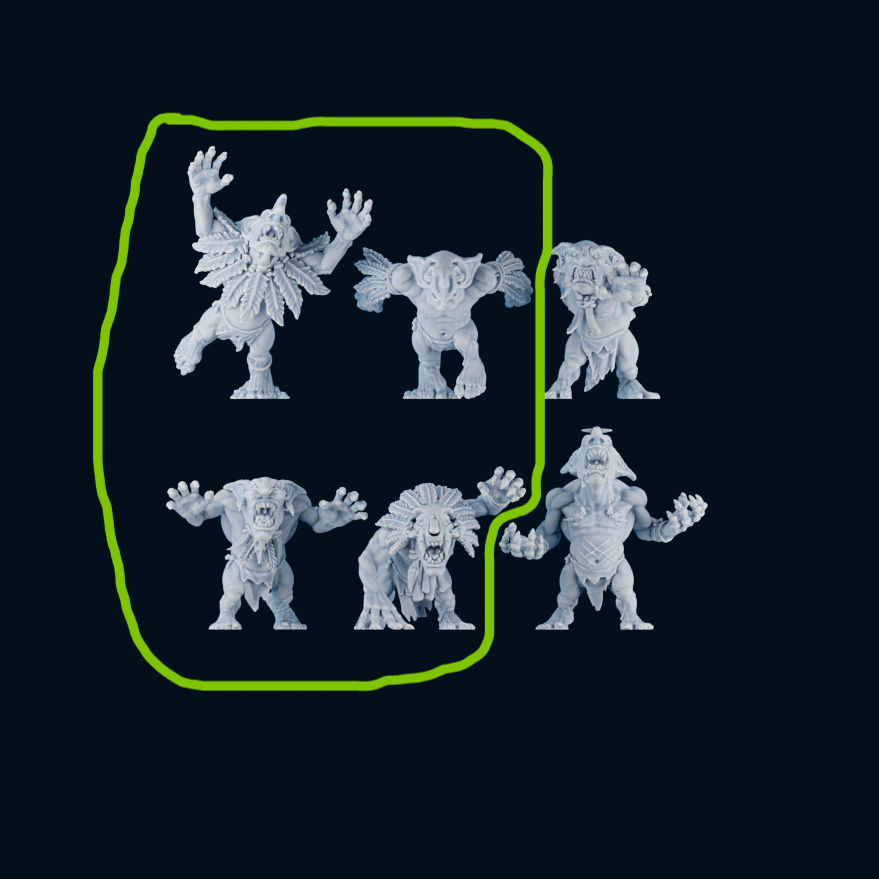 Savage Orc - Brutefun Miniatures - Fantasy Football Team