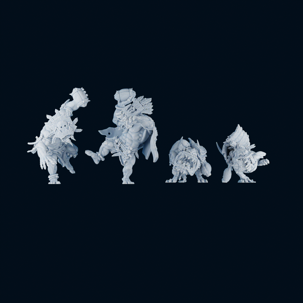 Savage Orc - Brutefun Miniatures - Fantasy Football Team