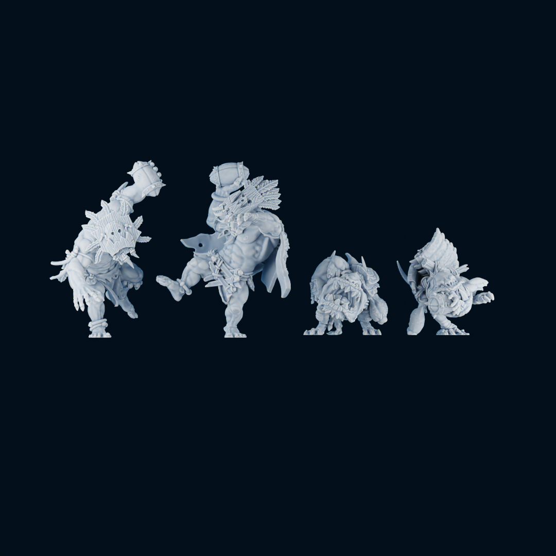 Savage Orc - Brutefun Miniatures - Fantasy Football Team