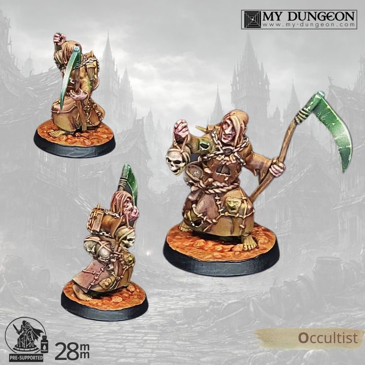 Occultist - Ritual Scythe - My Dungeon