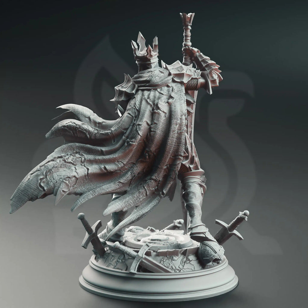 Ser Elias the Forgotten – Knight of the Void - Medium Tabletop Miniature By DM Stash
