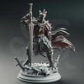 Ser Elias the Forgotten – Knight of the Void - Medium Tabletop Miniature By DM Stash