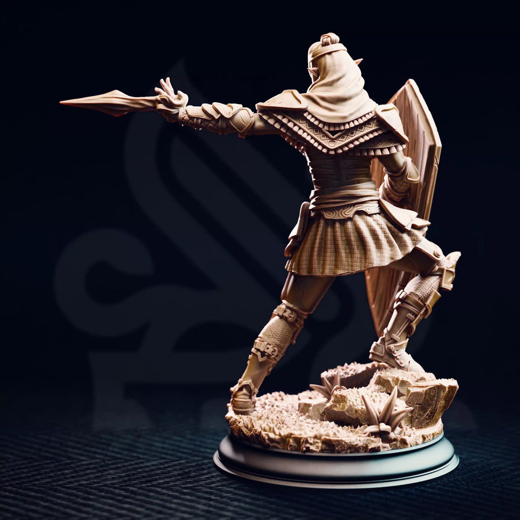 Seroca’s Devout – Dark Cultist Warriors - Three Medium Tabletop Miniatures By DM Stash