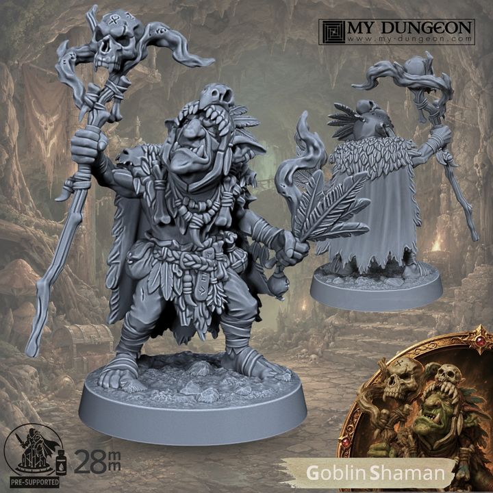 Goblin Warband - My Dungeon - 28mm Scale Miniatures