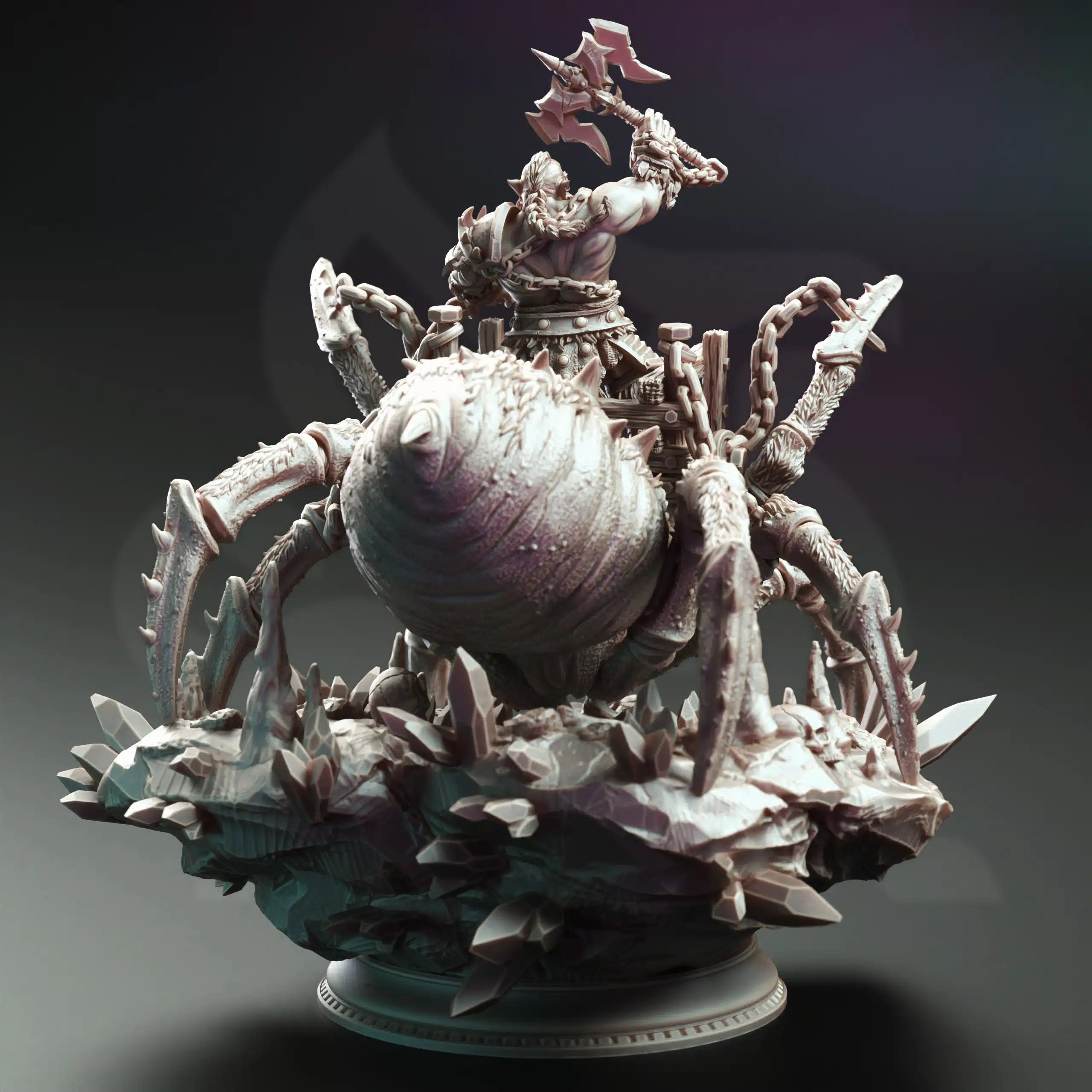Shiasirix – Korthart’s Faithful Spider Steed - Huge Tabletop Miniature by DM Stash